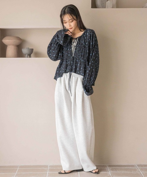 seaページ ヨウリュウシャーリングショートブラウス 289336（シャツ/ブラウス