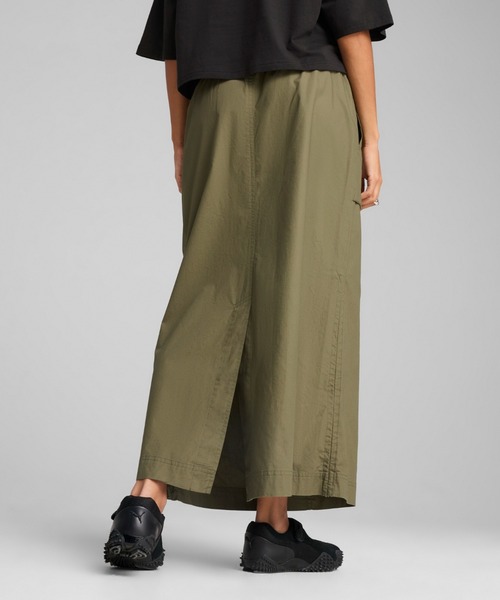 PUMA（プーマ）の「PUMA プーマ ウィメンズ フューチャー プーマ アーカイブ ジップオフ スカート（スカート・レディース・ブラック/グリーン系その他・SMALL/X-LARGE/LARGE/MEDIUM）」の10枚目の写真