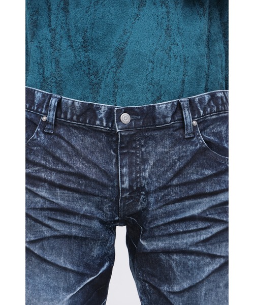 TORNADO MART（トルネードマート）の「ｽﾄﾛﾝｸﾞｳﾞｨﾝﾃｰｼﾞｼｭｰｶｯﾄﾃﾞﾆﾑ（デニムパンツ・メンズ・ブラック/ネイビー・LL/S/M/L/XXL）」の6枚目の写真