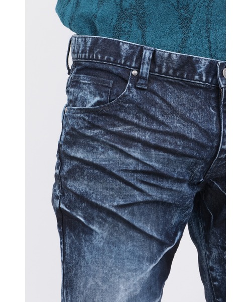 TORNADO MART（トルネードマート）の「ｽﾄﾛﾝｸﾞｳﾞｨﾝﾃｰｼﾞｼｭｰｶｯﾄﾃﾞﾆﾑ（デニムパンツ・メンズ・ブラック/ネイビー・LL/S/M/L/XXL）」の8枚目の写真