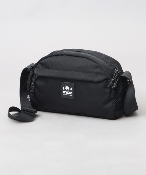 moz(モズ)の「撥水加工 ナイロン 半円型 ラウンドミニショルダーバッグ アウトドアシリーズ(ショルダーバッグ・レディース・グレー/ブルー/ブラック・FREE)」の7枚目の写真