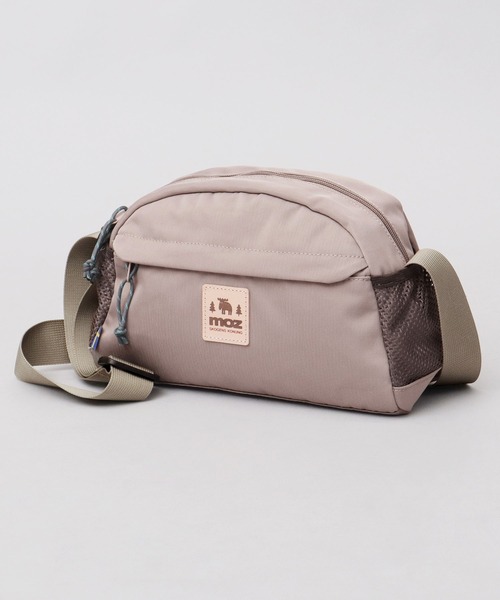 moz(モズ)の「撥水加工 ナイロン 半円型 ラウンドミニショルダーバッグ アウトドアシリーズ(ショルダーバッグ・レディース・グレー/ブルー/ブラック・FREE)」の8枚目の写真