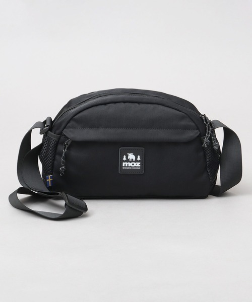 moz(モズ)の「撥水加工 ナイロン 半円型 ラウンドミニショルダーバッグ アウトドアシリーズ(ショルダーバッグ・レディース・グレー/ブルー/ブラック・FREE)」の10枚目の写真