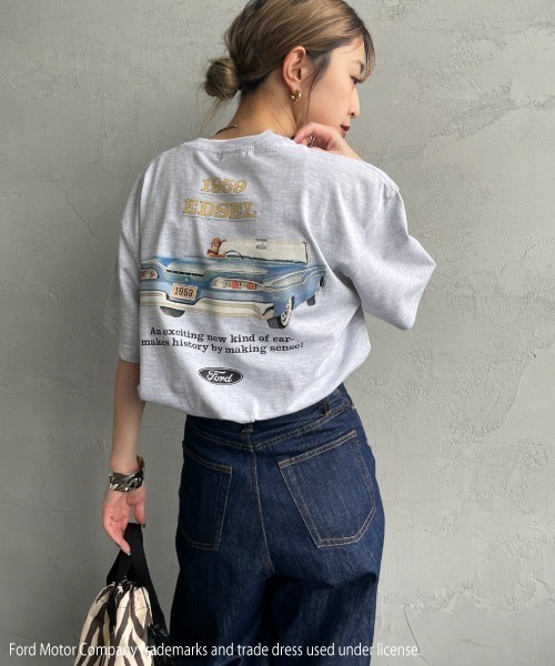 tシャツ 「GOOD ROCK SPEED/グッドロックスピード」 FORD ロゴプリントTシャツ(EDSEL) レディース メンズ GOOD ROCK SPEED tシャツ 「GOOD SPEED/グッドロックスピード