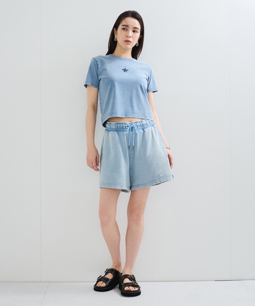 GUESS JEANS（ゲスジーンズ）の「【GUESS(ゲス)】BABY EMB STAR TEE（Tシャツ/カットソー・レディース・ブラック/ブルー系その他4/レッド系その他2/ミント・FREE）」の8枚目の写真