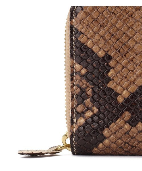 IL BISONTE / WALLET / SNAKE PRINT / 2025 SPRING SUMMER（財布