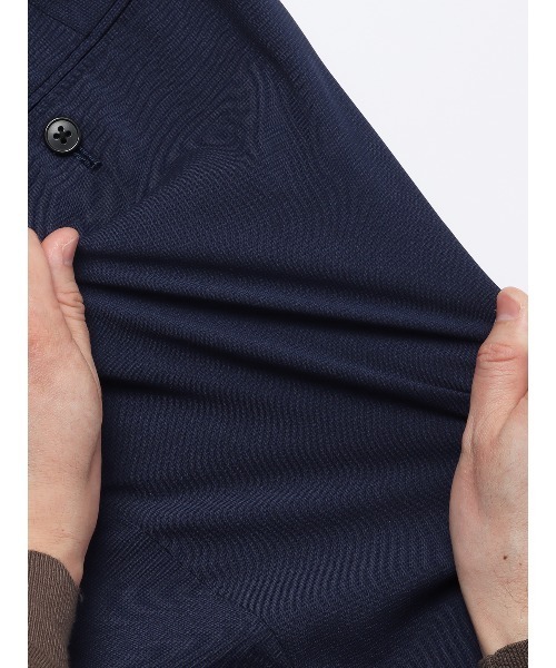 SUIT SQUARE（スーツスクエア）の「涼しい最高パンツ テーパードパンツ ウォッシャブル ストレッチ NON IRON 接触冷感 RS07（スラックス・メンズ・ブルー系/グレー系/ネイビー系・L(82cm)/M(79cm)/3S(70cm)/S(76cm)/SS(73cm)/5L(94cm)/4L(91cm)/LL(85cm)/3L(88cm)）」の15枚目の写真