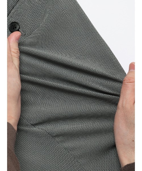 SUIT SQUARE（スーツスクエア）の「涼しい最高パンツ テーパードパンツ ウォッシャブル ストレッチ NON IRON 接触冷感 RS07（スラックス・メンズ・ブルー系/グレー系/ネイビー系・L(82cm)/M(79cm)/3S(70cm)/S(76cm)/SS(73cm)/5L(94cm)/4L(91cm)/LL(85cm)/3L(88cm)）」の7枚目の写真