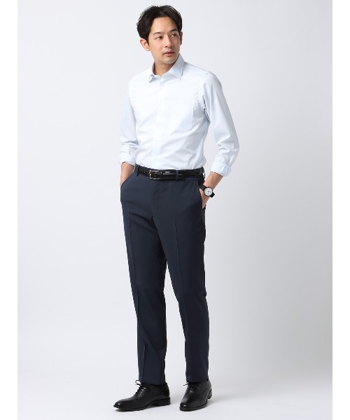 SUIT SQUARE（スーツスクエア）の「涼しい最高パンツ テーパードパンツ ウォッシャブル ストレッチ NON IRON 接触冷感 RS07（スラックス・メンズ・ブルー系/グレー系/ネイビー系・L(82cm)/M(79cm)/3S(70cm)/S(76cm)/SS(73cm)/5L(94cm)/4L(91cm)/LL(85cm)/3L(88cm)）」の22枚目の写真