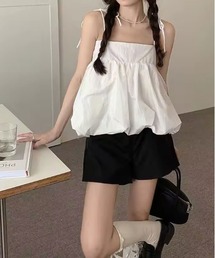 ammy. | 【 ammy. / エイミードット 】 バルーン リボン キャミソール(キャミソール)