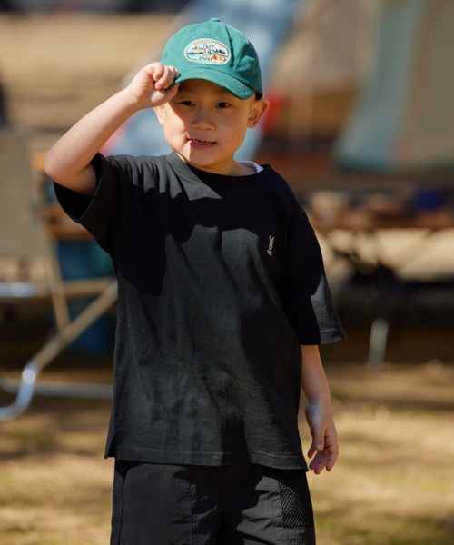 DOD（ディーオーディー）の「【DOD別注】コロコロタビッティー / キッズ（Tシャツ/カットソー・キッズ・ベージュ/ブラック/ピンク/ホワイト/グレー/サックスブルー・150/130/110）」の8枚目の写真