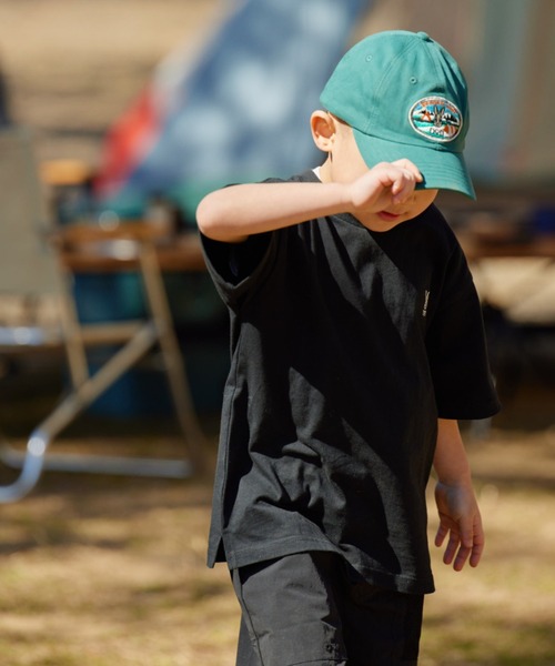 DOD（ディーオーディー）の「【DOD別注】コロコロタビッティー / キッズ（Tシャツ/カットソー・キッズ・ベージュ/ブラック/ピンク/ホワイト/グレー/サックスブルー・150/130/110）」の9枚目の写真