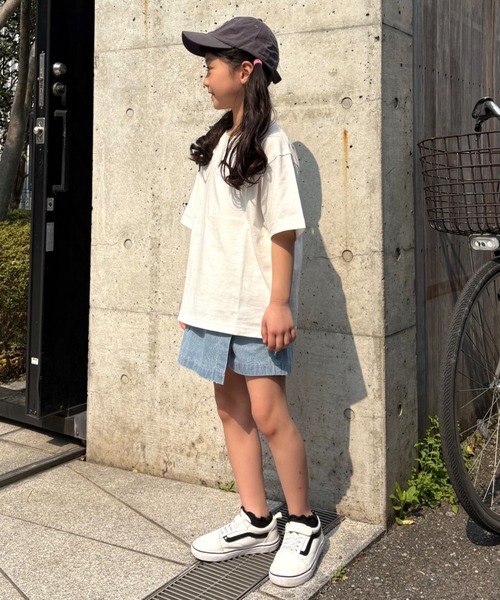 DOD（ディーオーディー）の「【DOD別注】コロコロタビッティー / キッズ（Tシャツ/カットソー・キッズ・ベージュ/ブラック/ピンク/ホワイト/グレー/サックスブルー・150/130/110）」の20枚目の写真