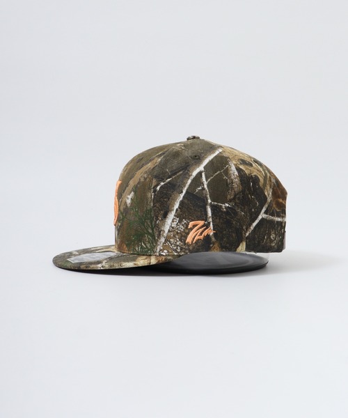 7Union(セブンユニオン)の「7UNION 7 THUNDER TREE CAMO カモフラージュ刺繍ロゴ6パネルキャップ(キャップ・メンズ・カモフラージュ・FREE)」の4枚目の写真