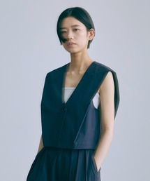 【Set Up】Tucked Sleeve Gilet