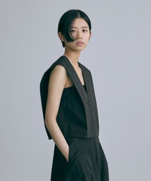 【Set Up】Tucked Sleeve Gilet