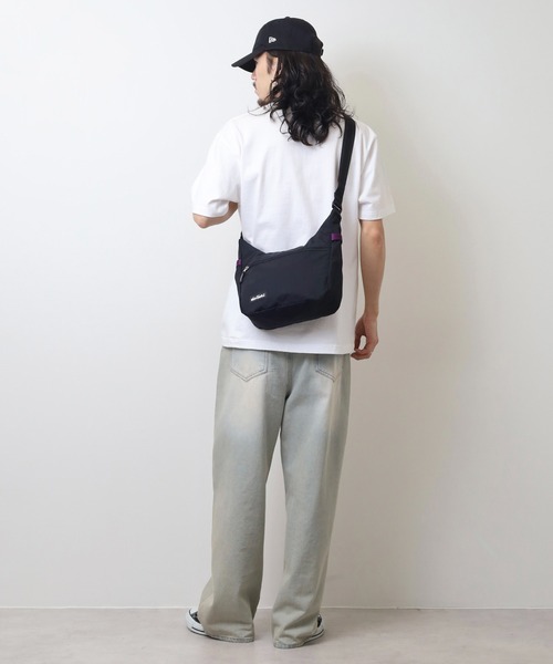 WILD THINGS(ワイルドシングス)の「WILD THINGS ナイロン ショルダーバッグ DELFY採用(ショルダーバッグ・メンズ・ターコイズブルー/パープル/レッド/ブラック・FREE)」の12枚目の写真