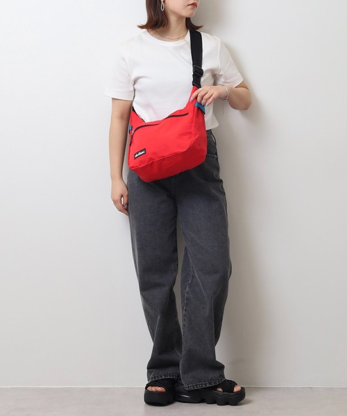 WILD THINGS(ワイルドシングス)の「WILD THINGS ナイロン ショルダーバッグ DELFY採用(ショルダーバッグ・メンズ・ターコイズブルー/パープル/レッド/ブラック・FREE)」の10枚目の写真