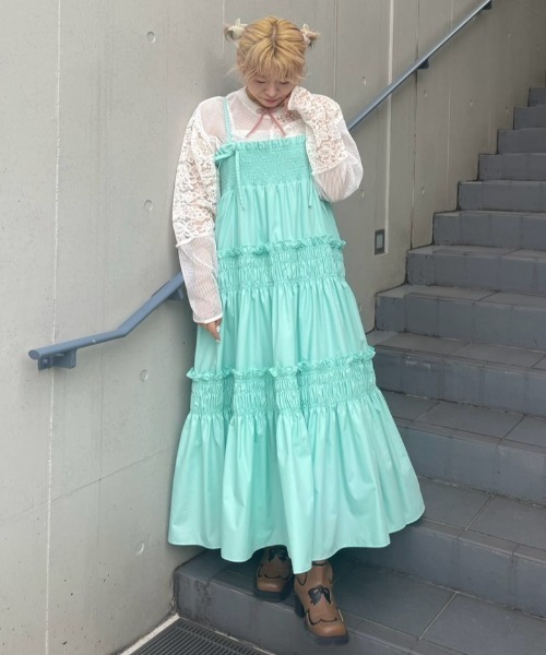 Candy Stripper トップス セール】LACY PATCH WORK トップス（Tシャツ/カットソー