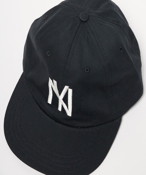 Cooperstown Ball Cap(クーパーズタウンボールキャップ)の「COOPERS TOWN BALL CAP/ NY LOGO CAP / #1935 NYBYC,NYBYC35(キャップ・メンズ・ブラック/ネイビー/レッド/ベージュ系・FREE)」の8枚目の写真