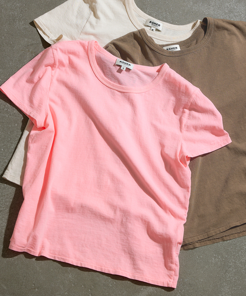 tシャツ 「ASHER LA/アッシャー エルエー」NOE BABY TEE レディース セール】【ASHER LA/アッシャー エルエー】NOE BABY TEE（T