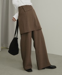 Aunt Marie's | マルチウェイスカートセットスラックスパンツ【セットアイテム/単品着用可能】(スラックス)