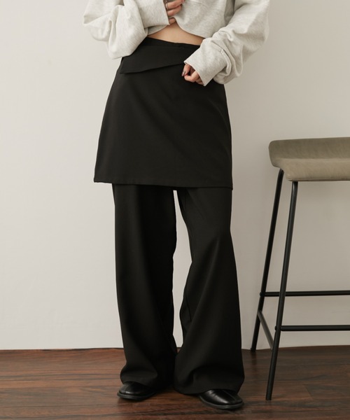 スカート&パンツセット 80cm セール】マルチウェイスカートセットスラックスパンツ【セット