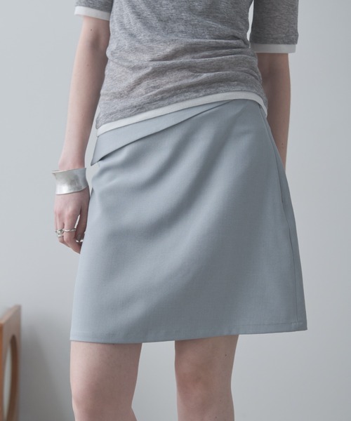 Aunt Marie's(アントマリーズ)の「マルチウェイスカートセットスラックスパンツ【セットアイテム/単品着用可能】(スラックス・レディース・ブルー/ブラック/ブラウン・FREE/MT)」の16枚目の写真