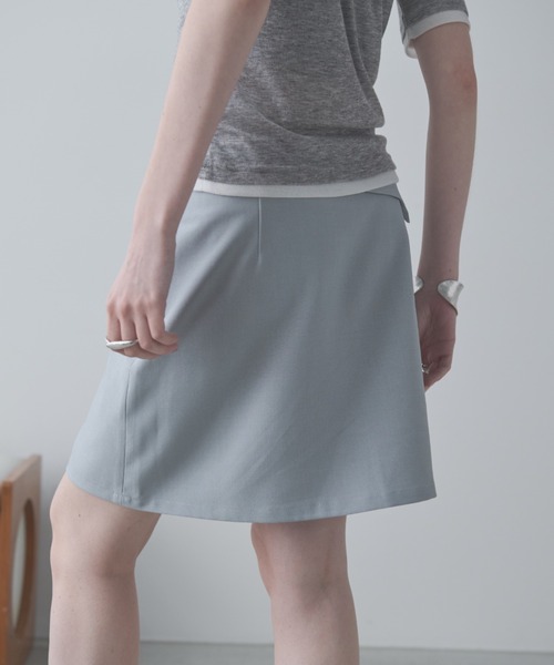 Aunt Marie's(アントマリーズ)の「マルチウェイスカートセットスラックスパンツ【セットアイテム/単品着用可能】(スラックス・レディース・ブルー/ブラック/ブラウン・FREE/MT)」の17枚目の写真