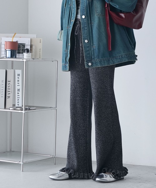 forksy.（フォルクシー）の「イージーパンツ（その他パンツ・レディース・ブラック・FREE）」の3枚目の写真