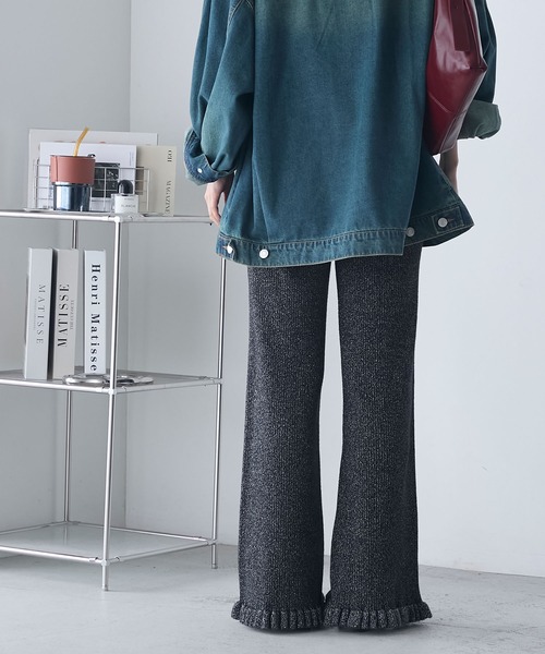 forksy.（フォルクシー）の「イージーパンツ（その他パンツ・レディース・ブラック・FREE）」の5枚目の写真