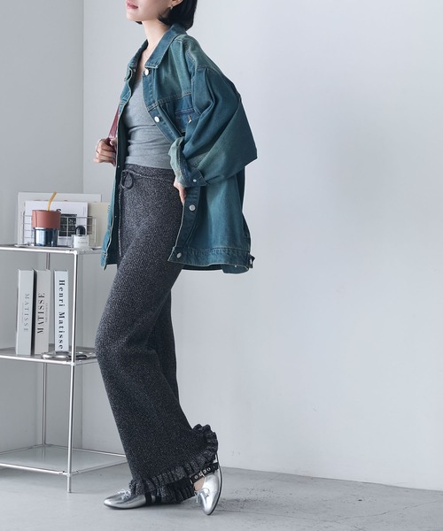 forksy.（フォルクシー）の「イージーパンツ（その他パンツ・レディース・ブラック・FREE）」の7枚目の写真