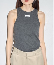 leimn | カップ付きアメスリタンク(ロゴネーム付き)(タンクトップ)