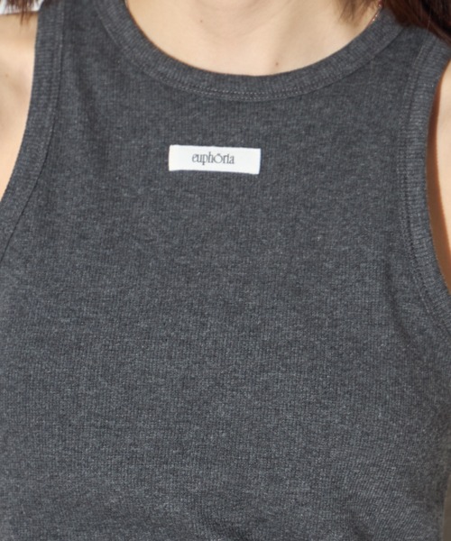 leimn（レイムン）の「カップ付きアメスリタンク(ロゴネーム付き)（タンクトップ・レディース・ホワイト/ピンク/チャコールグレー・FREE）」の19枚目の写真