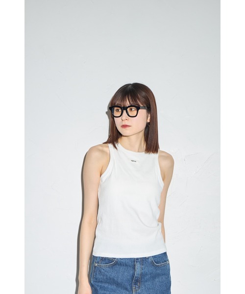 leimn（レイムン）の「カップ付きアメスリタンク(ロゴネーム付き)（タンクトップ・レディース・ホワイト/ピンク/チャコールグレー・FREE）」の13枚目の写真