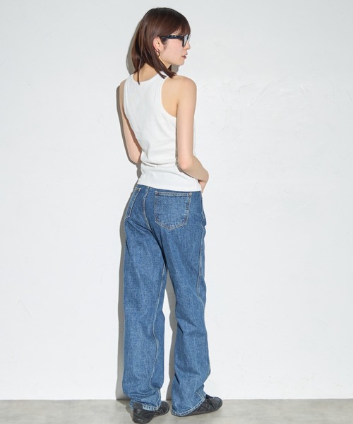 leimn（レイムン）の「カップ付きアメスリタンク(ロゴネーム付き)（タンクトップ・レディース・ホワイト/ピンク/チャコールグレー・FREE）」の17枚目の写真