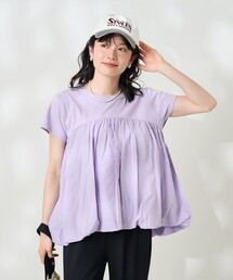 切替バルーンTシャツ