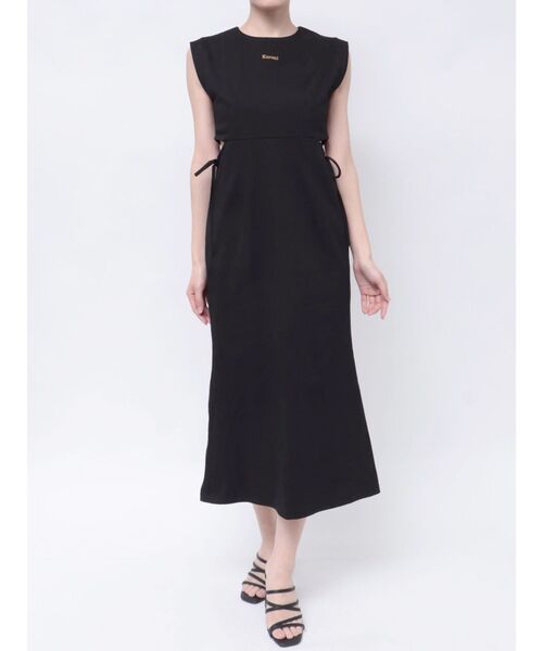 MERCURYDUO（マーキュリーデュオ）の「【メロクロコラボ】クロミサイドカットアウトマーメイドワンピース（ワンピース・レディース・ブラック・SMALL/MEDIUM）」の2枚目の写真