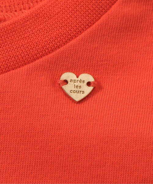 apres les cours（アプレレクール）の「【UVカット/速乾/接触冷感】パイピングフリルトップス_ジュニア対応（Tシャツ/カットソー・キッズ・レッド/ネイビー/ドット・100/140/130/120/110/90/80）」の12枚目の写真