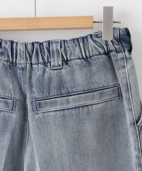 Maison Margiela（メゾンマルジェラ）の「MAISON MARGIELA (メゾン マルジェラ) Loose Fit Denim Trousers（スラックス・メンズ・ブルー・40）」の4枚目の写真