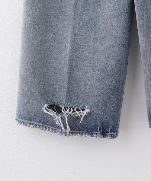 Maison Margiela（メゾンマルジェラ）の「MAISON MARGIELA (メゾン マルジェラ) Loose Fit Denim Trousers（スラックス・メンズ・ブルー・40）」の7枚目の写真
