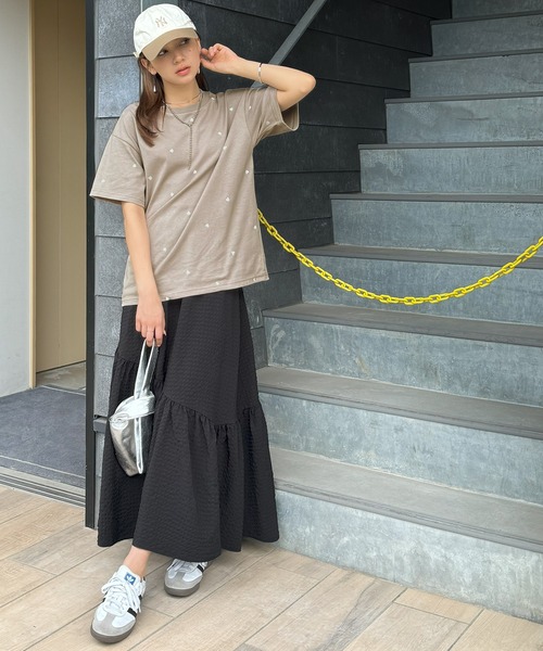 【美品】専用品半袖シャツ &スカート セール】《JaVaジャバコラボ》春夏のカジュアルに、大人の