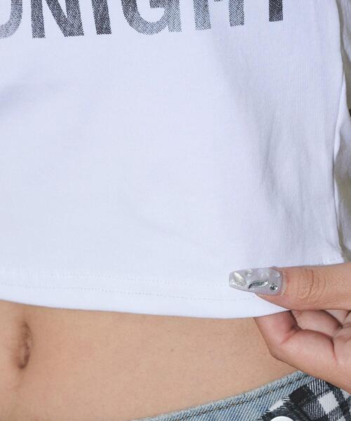 dispark(ディスパーク)の「DISPARK/レイヤードロゴタンク(タンクトップ・レディース・ブラック/ホワイト・FREE)」の6枚目の写真