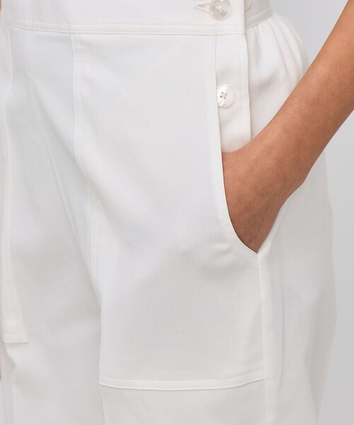 BACCA（バッカ）の「コットンピケ セーラーパンツ（その他パンツ・レディース・ホワイト/ライトブルー/ブラック・36/34）」の10枚目の写真