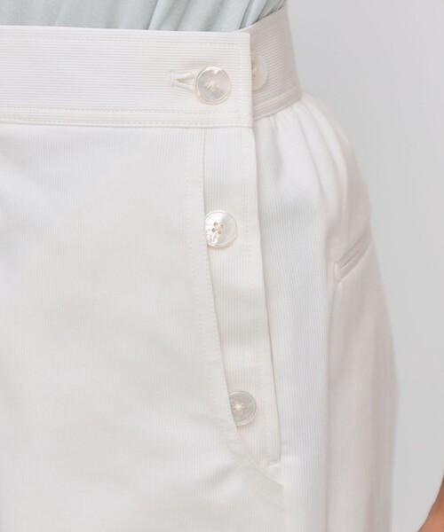 BACCA（バッカ）の「コットンピケ セーラーパンツ（その他パンツ・レディース・ホワイト/ライトブルー/ブラック・36/34）」の11枚目の写真