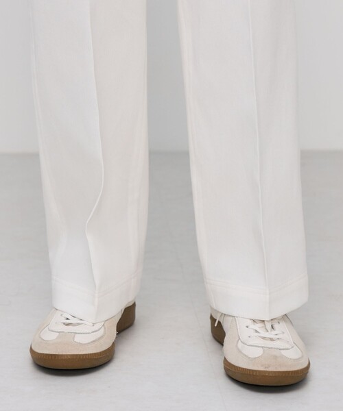 BACCA（バッカ）の「コットンピケ セーラーパンツ（その他パンツ・レディース・ホワイト/ライトブルー/ブラック・36/34）」の12枚目の写真