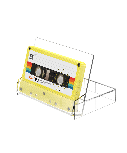 Opt!(オプト)の「★《WEB限定》【Opt!/オプト】Cassette Speaker スピーカー(生活家電・レディース・シルバー/ゴールド/イエロー/アイボリー/ブラック/ガンメタ・FREE)」の4枚目の写真