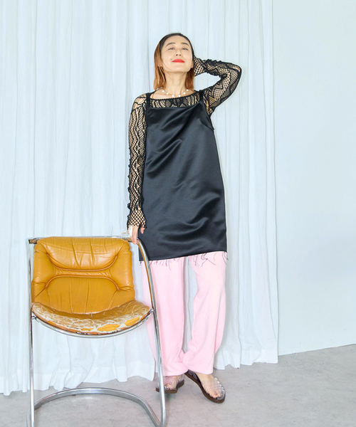 CITYSHOP（シティーショップ）の「ASHER SEBI Sweatpants L505-F05：パンツ（スウェットパンツ・レディース・ピンク・38）」の2枚目の写真