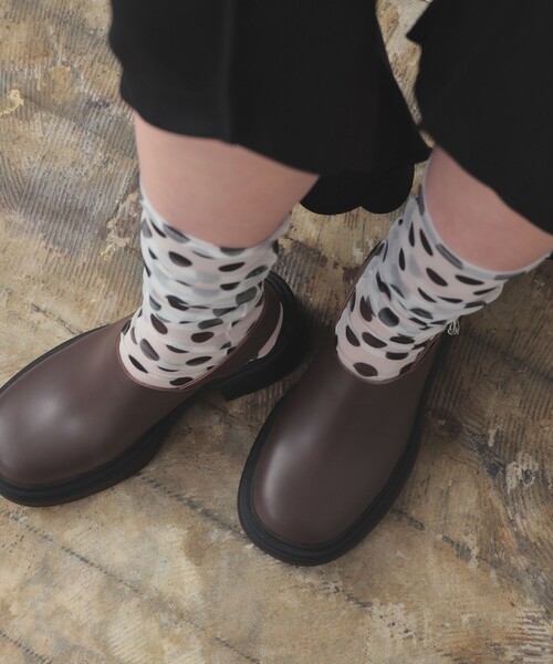 Ray BEAMS（レイビームス）の「【別注】MOHI / サボ（サンダル・レディース・ブラック/ダークブラウン・38/36/37）」の4枚目の写真