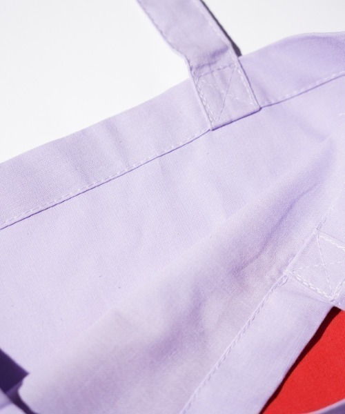 THRIFTY LOOK(スリフティールック)の「THRIFTY LOOK スリフティルック / "I LOVE LA"COTTON TOTE(トートバッグ・メンズ・ミント/パープル/ピンク/ナチュラル/ネイビー/ホワイト・ONE SIZE)」の17枚目の写真